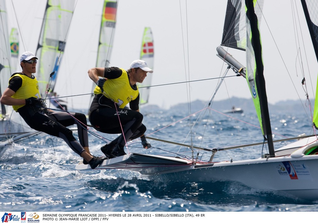 Sibello/Sibello (ITA), 49er - Semaine Olympique Francaise 2011 © Jean-Marie Liot